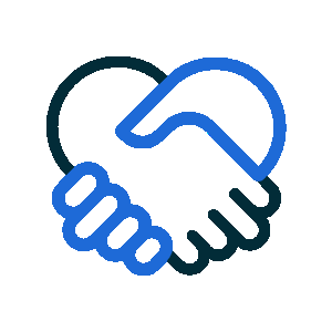 Brand identity and connection icon